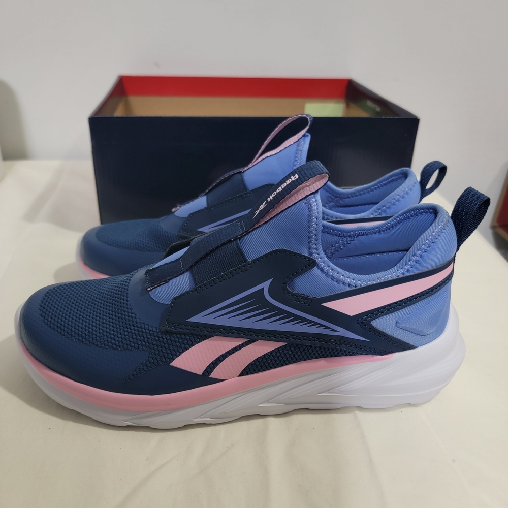 Reebok Blue and Pink Athletic Shoes